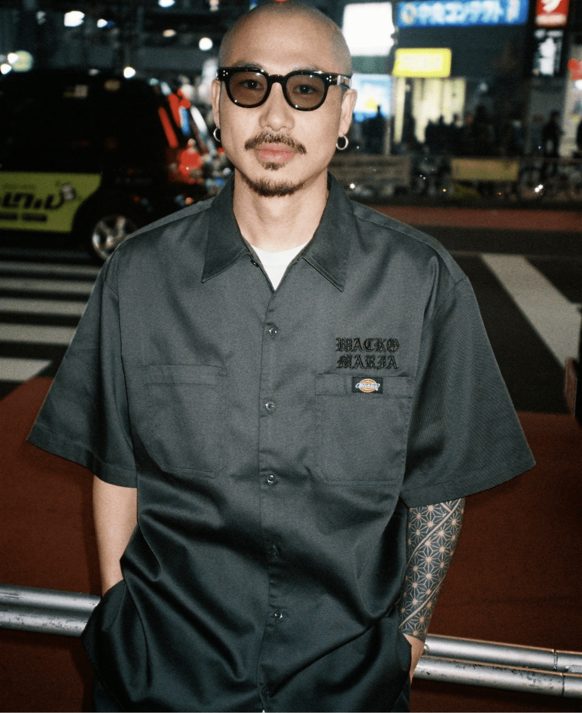 WACKO MARIA × DICKIES ワークシャツ ペイズリー柄 - トップス