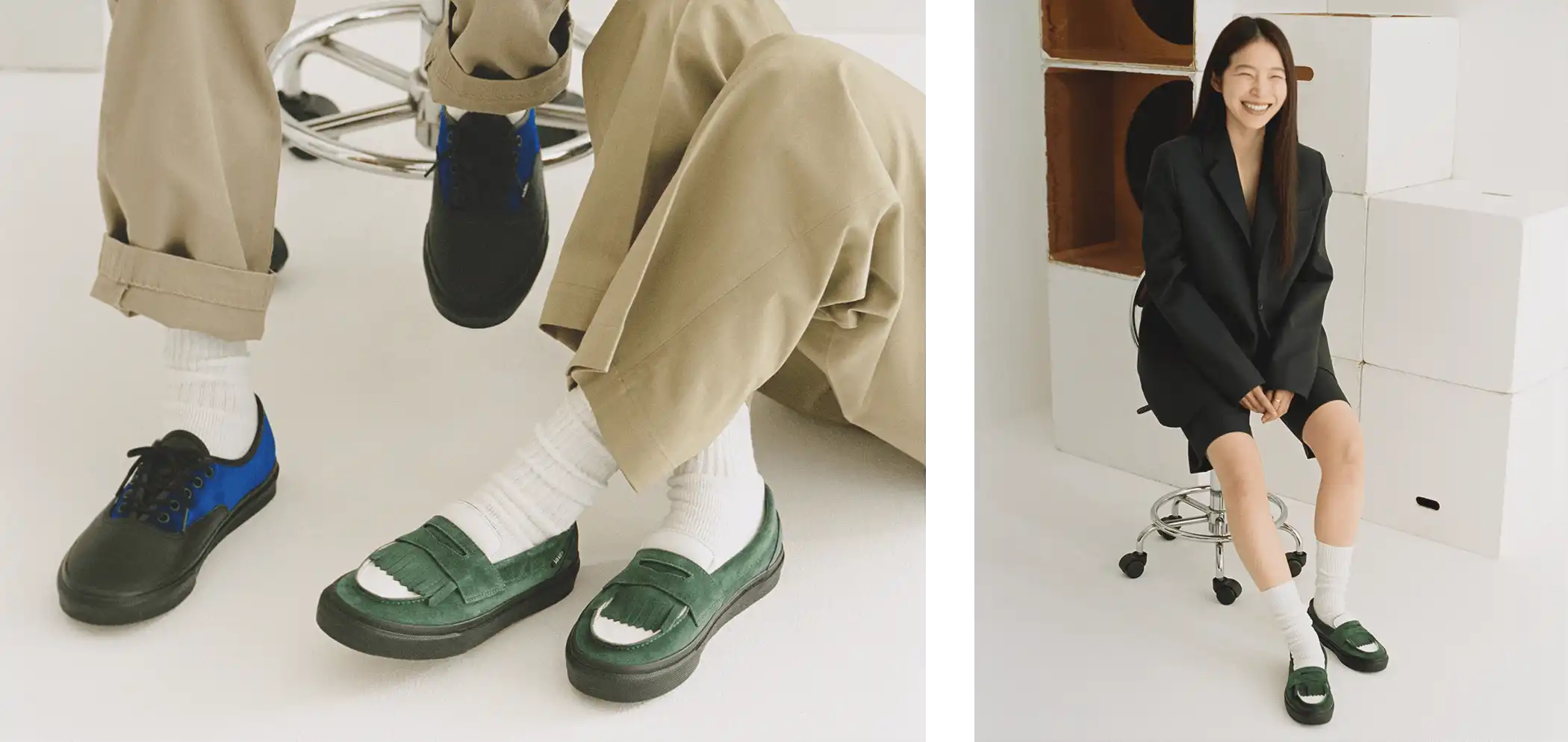 ariharamiyuki Vans Loaferファッション